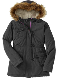 Женская парка Girls Hooded Poplin Anoraks cn7170694.jpg