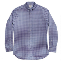 Мужская рубашка Purple & Sky Pinpoint Gingham Jack за $125.00 1.jpg