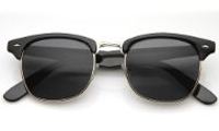 Vintage Inspired Classic Half Frame Horned Rim 1.jpg
