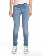 Ballerina Embroidered-Patch Ankle Jeans for Girls 